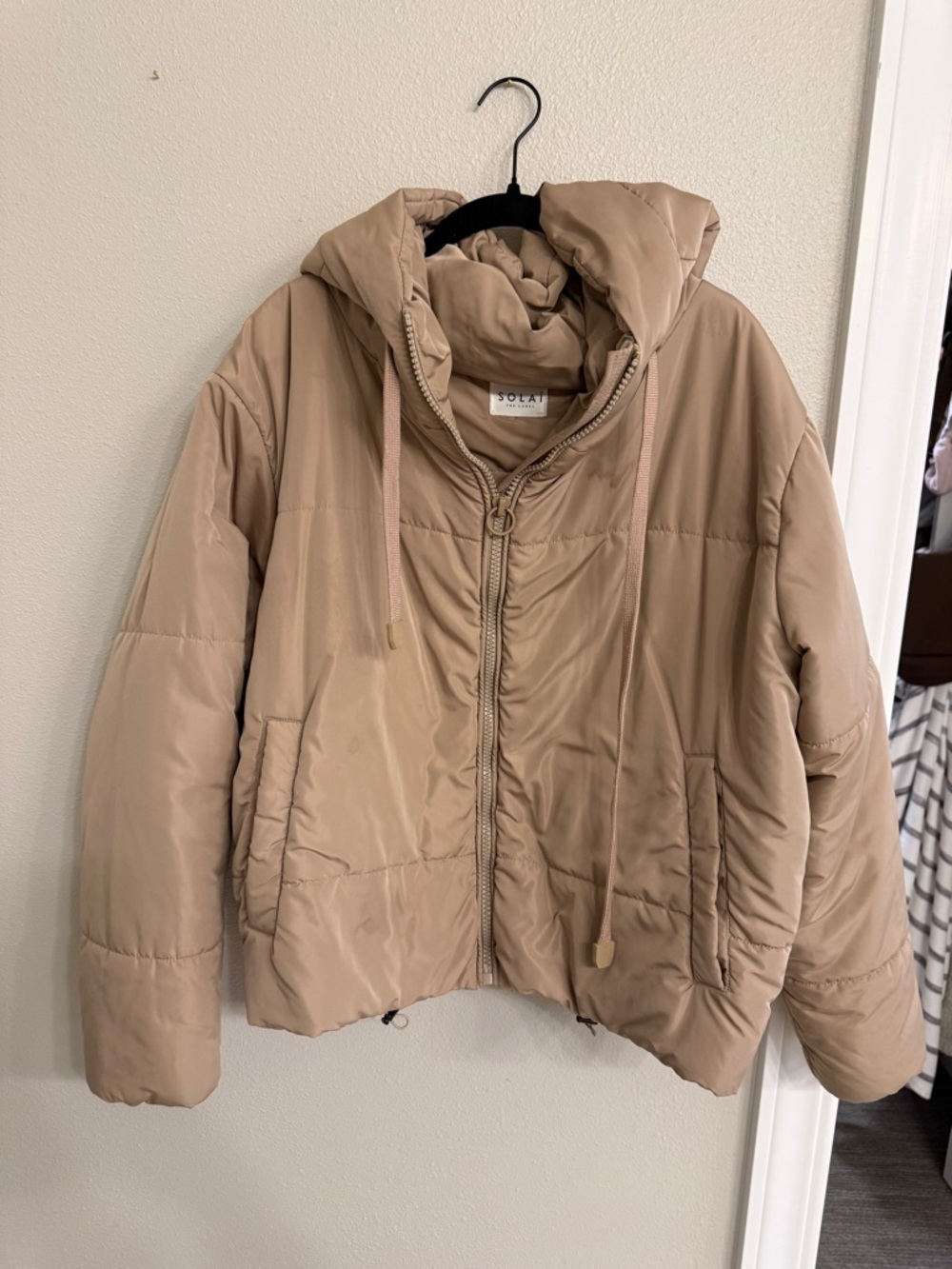 Solai the Label Hooded Puffer Jacket
